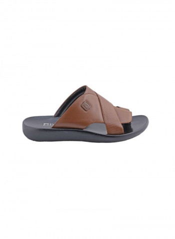Casual Comfortable Arabic Sandals Brown