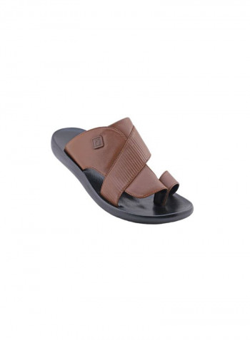 Casual Comfortable Arabic Sandals Brown