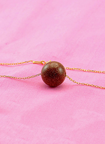 18 Karat Gold Sunstone Bracelet