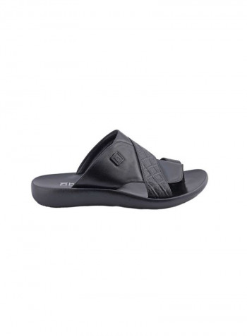 Casual Comfortable Arabic Sandals Black