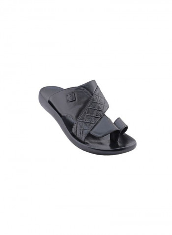 Casual Comfortable Arabic Sandals Black