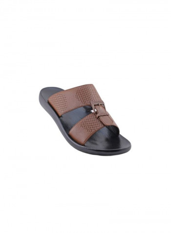 Casual Comfortable Arabic Sandals Brown