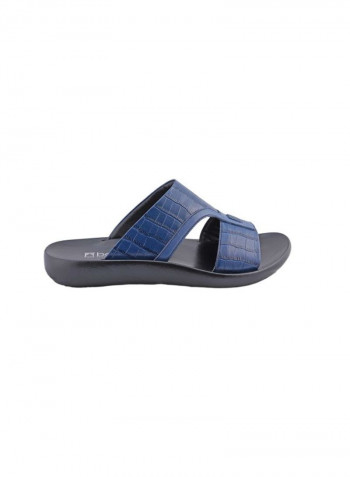 Casual Comfortable Arabic Sandals Navy Blue
