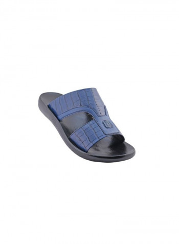 Casual Comfortable Arabic Sandals Navy Blue