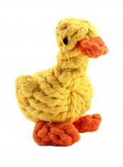Cotton Dental Teaser Puppy Pet Chew Rope Toy Yellow/Red