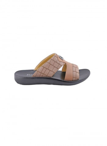 Casual Comfortable Arabic Sandals Beige