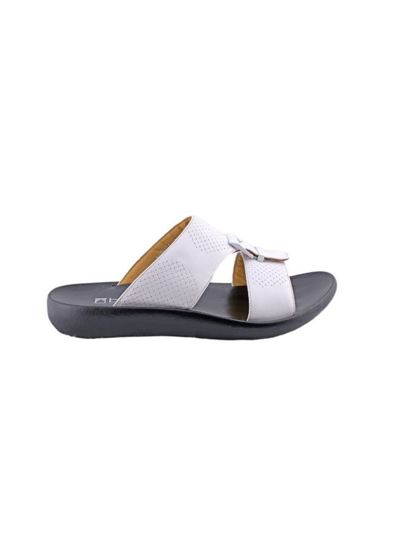 Casual Comfortable Arabic Sandals White
