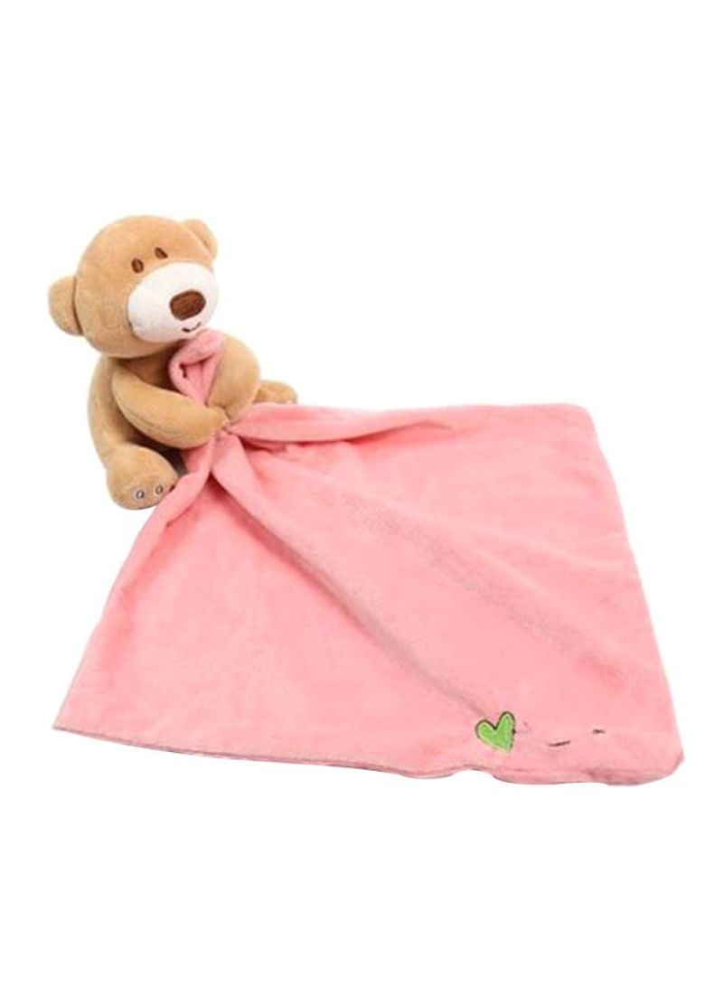 Bear Soft Toy With Towel 11.8x4.3inch