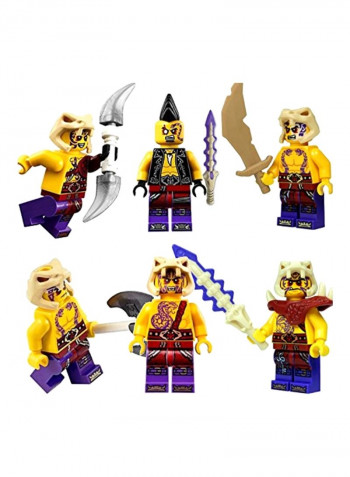 6-Piece Ninjago Anacondrai Warriors Set