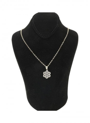 Italian Chain Necklace With Anchor Pendant
