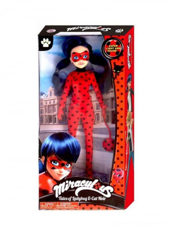 Ladybug Singing Doll With Light 04089