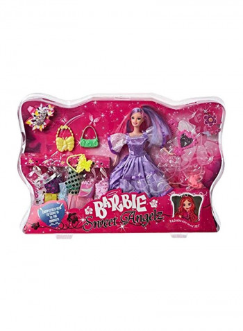 Fashion Girl Barbie Doll Play Set