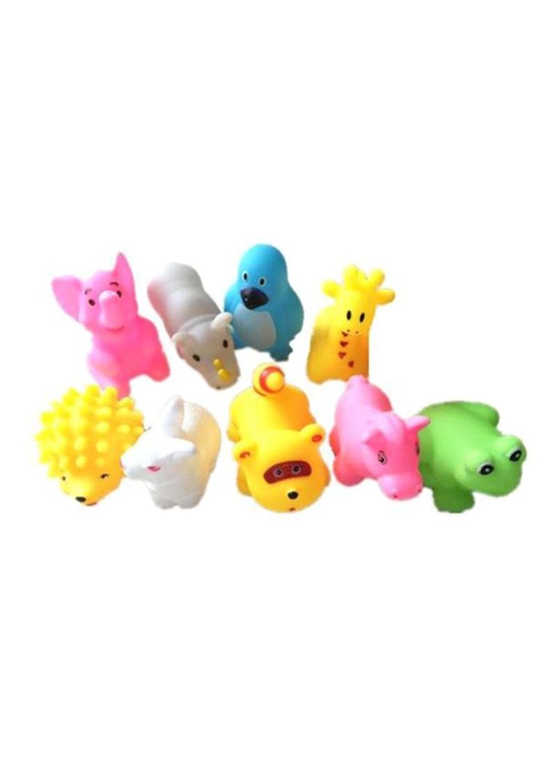 9- Piece Squishy Animal Bath Toy Set CR022