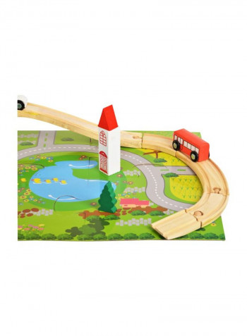 40-Piece Train Track Set