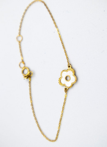 Gold Flower Bracelet