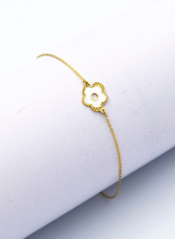 Gold Flower Bracelet