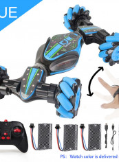 2.4GHz 4WD Off Road Double-Sided Car With Gesture Sensor Watch Lights 38.5cm