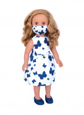 Fab Friends Siba 18 inch Fashion Doll  with Mask 45cm