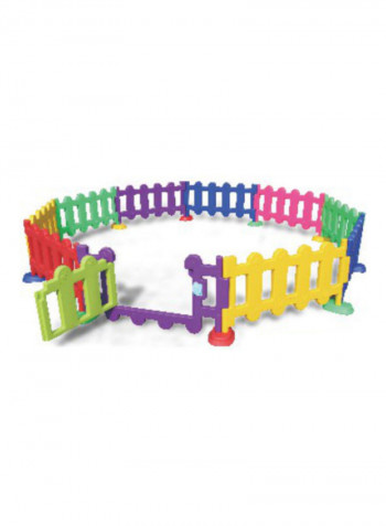 Folding Plastic Temporary Fence 105x55x10cm