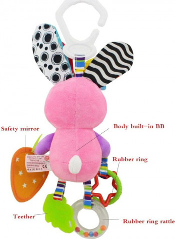 Baby Infant Rattles Plush Animal Stroller Hanging Bell Play Toy