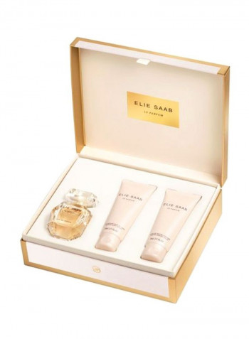 طقم هدايا لا برفان من 3 قطع EDP 90Ml, Body Lotion 75Ml, Shower Cream 75مل