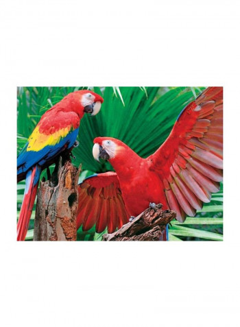 400-Piece Scarlet Macaw Jigsaw Puzzle Set 33-70541