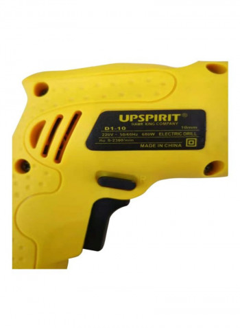 Electric Impact Drill Yellow/Black/Silver