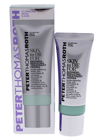 Skin To Die For Redness-Reducing Treatment Primer Clear