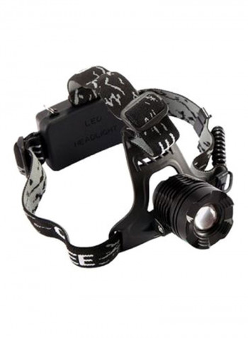 Aluminum Alloy Rotary Focusing LED Headlights White 9x12centimeter
