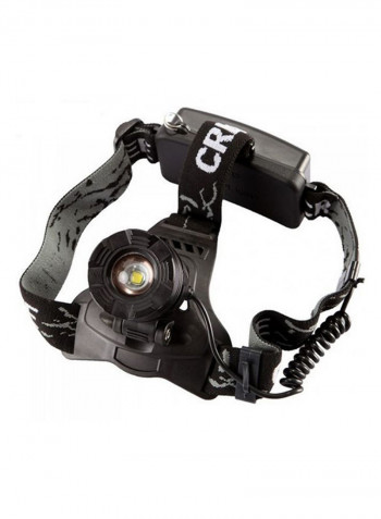 Aluminum Alloy Rotary Focusing LED Headlights White 9x12centimeter