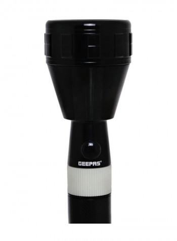 Set Of 3 Gfl4658 Rechargeable LED Flashlight Black 7x25cm