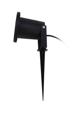 100-240V Snowflake Projector Light Black 13x14centimeter