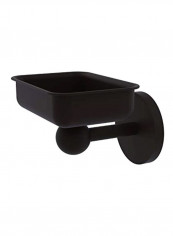 Skyline Collection Wall Mounted Soap Dish Black 3.5x4.5x3inch