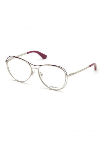 Women's Comfortable Aviator Design Eyeglass Frame - Lens Size: 57 mm