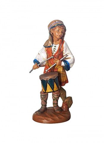 Nativity Figure Brown/White/Blue 7.5inch