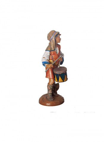 Nativity Figure Brown/White/Blue 7.5inch