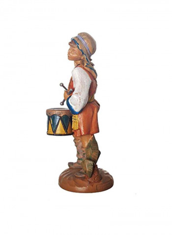 Nativity Figure Brown/White/Blue 7.5inch
