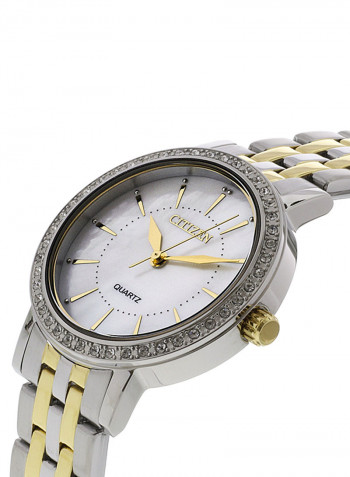 Women's Stainless Steel Analog Wrist Watch EL3044-89D