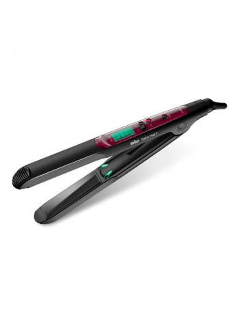 Satin Hair 7 Straightener Red/Black