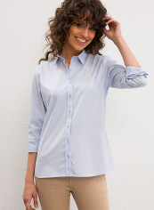 Solid Shirt Light Blue