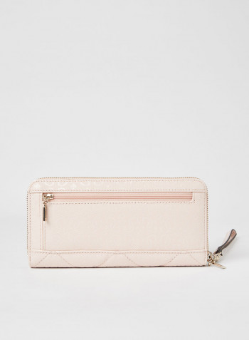 Dilla Zip Around Wallet Blush