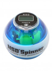 LED Lit Spinner Gyroscopic Wrist And Forearm Exerciser