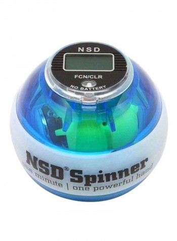 LED Lit Spinner Gyroscopic Wrist And Forearm Exerciser