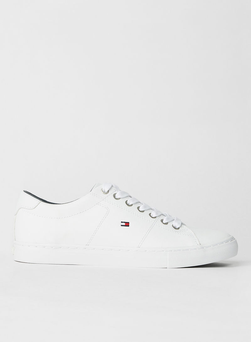 Essential Leather Sneakers White