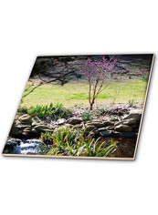 The Botanical Garden Themed Decorative Tile Multicolour