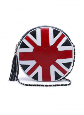 Moon Round Crossbody Bag Multicolour