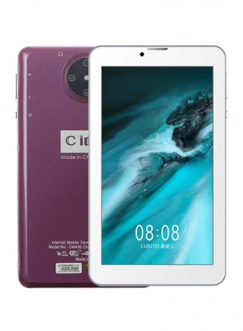 10-Inch Smart Tablet Dual Sim Purple, 3GB RAM, 64GB, Wi-Fi, 4G LTE