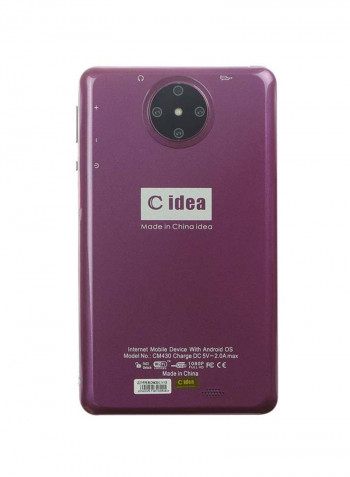 10-Inch Smart Tablet Dual Sim Purple, 3GB RAM, 64GB, Wi-Fi, 4G LTE