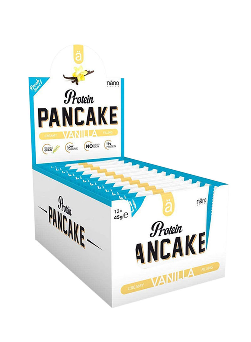 Pack of 12 Protein Pancake Vanilla 45g
