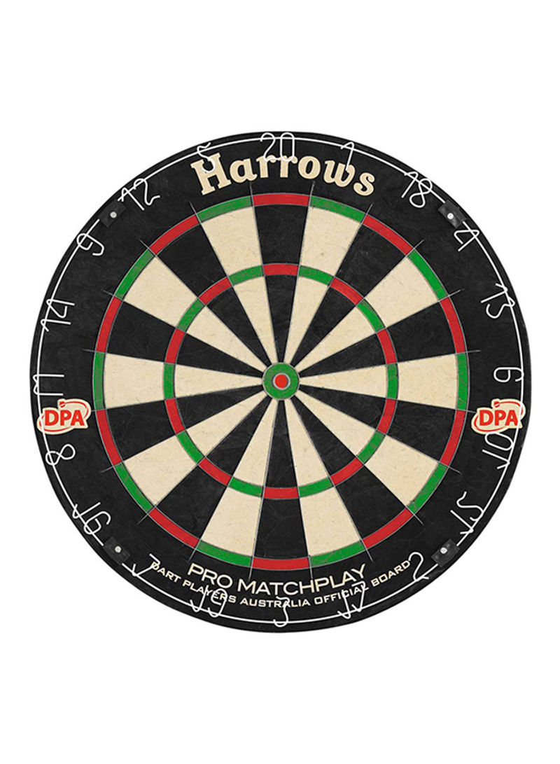 Pro Match Play Dart Board 40X10X25cm